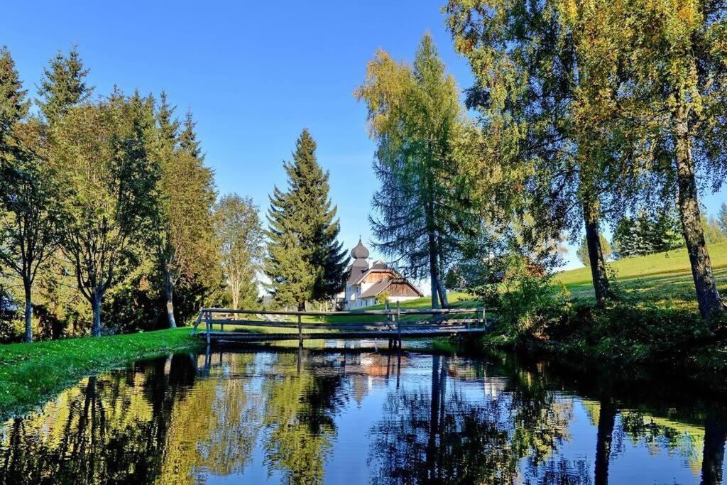 Ferienwohnung Karawankenblick Bach  Exteriör bild